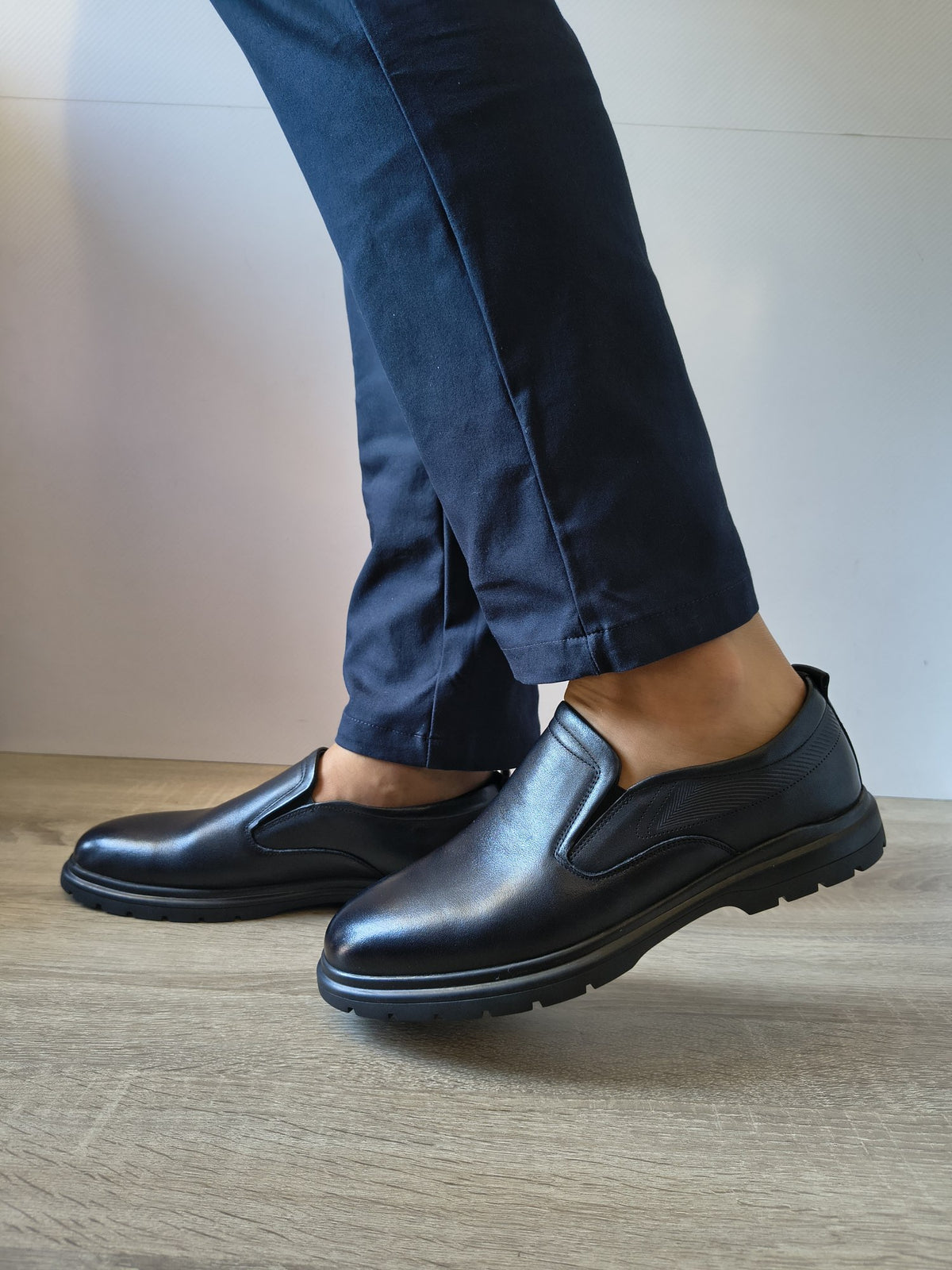PANTOFI CASUAL BĂRBAȚI MELS WM825 NEGRI