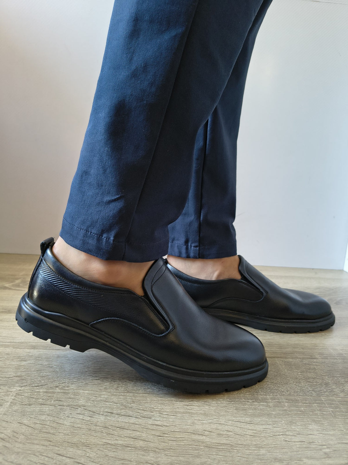 PANTOFI CASUAL BĂRBAȚI MELS WM825 NEGRI
