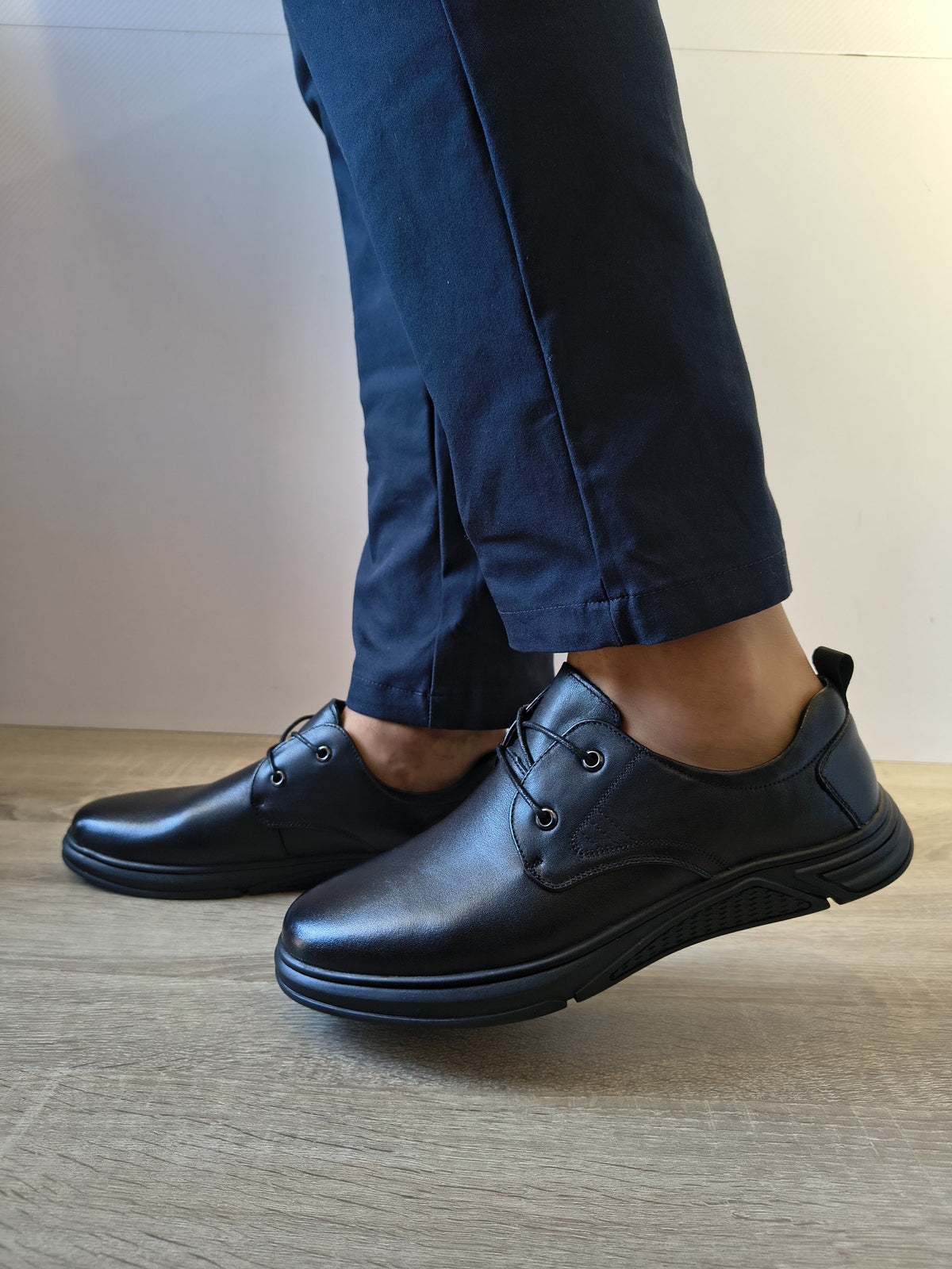 PANTOFI CASUAL BĂRBAȚI MELS WM832 NEGRI