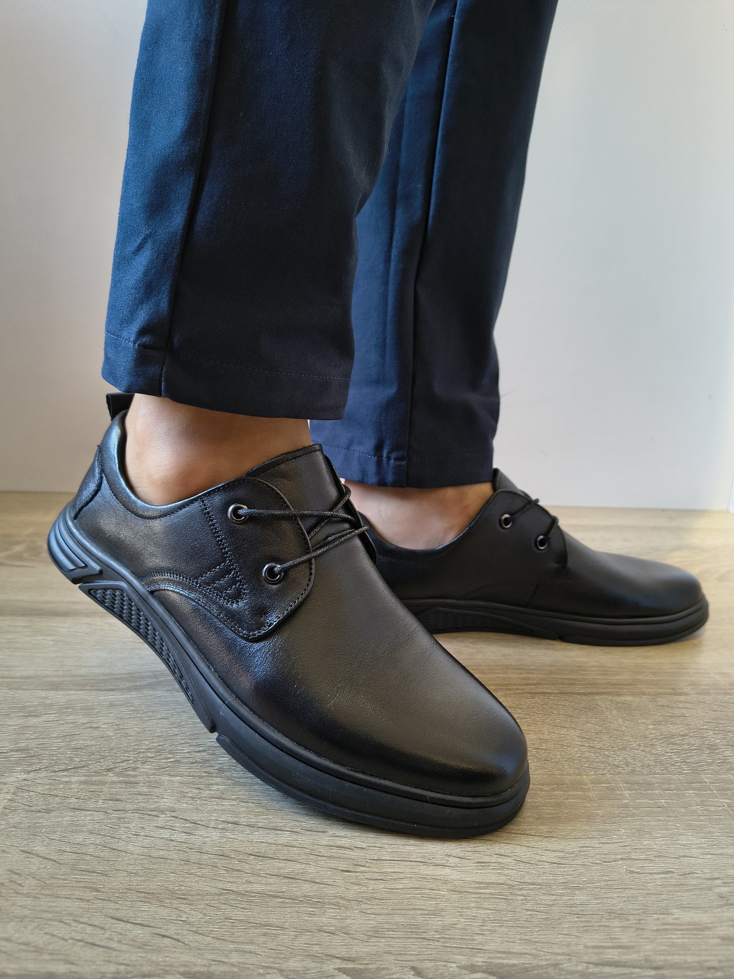PANTOFI CASUAL BĂRBAȚI MELS WM832 NEGRI