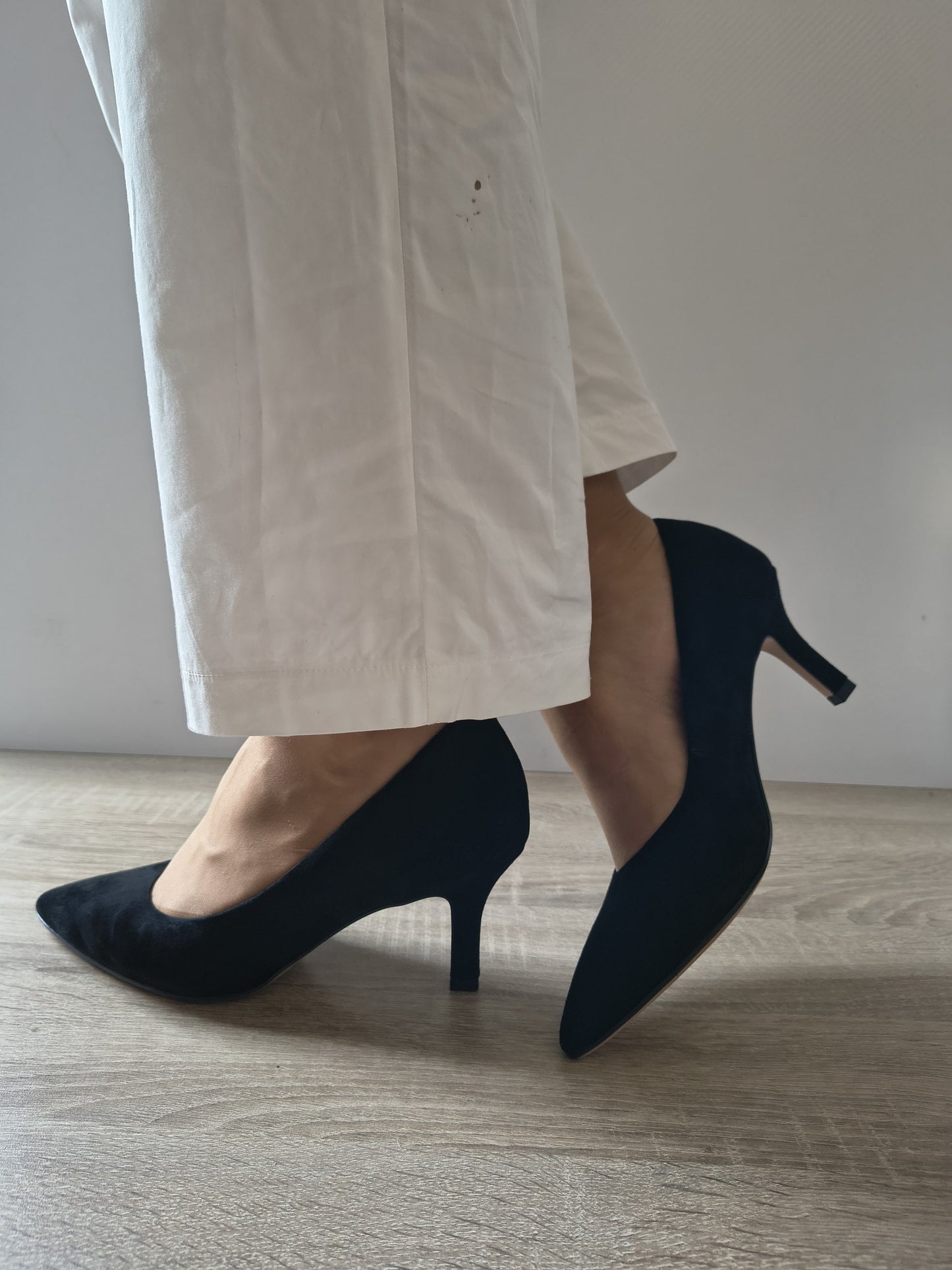 PANTOFI ELEGANȚI DAMĂ TAMARIS 22434-41 004 NEGRI VELUR