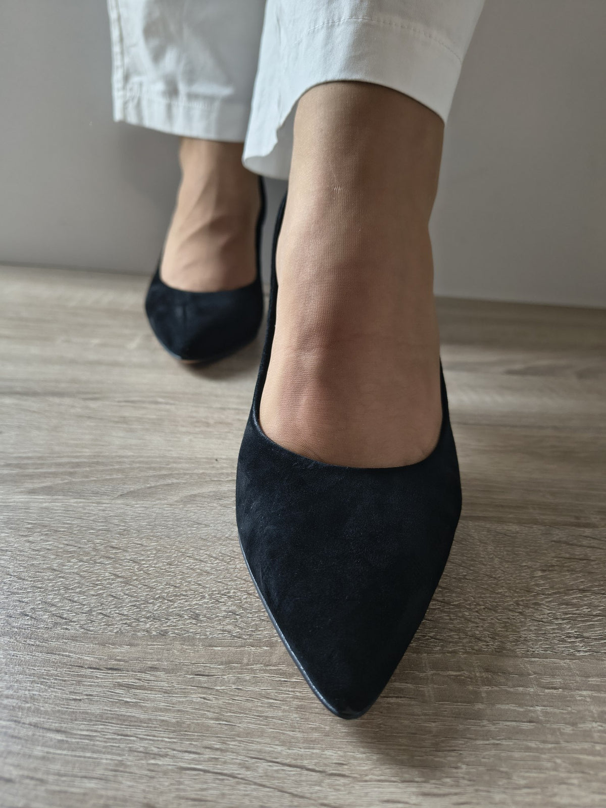 PANTOFI ELEGANȚI DAMĂ TAMARIS 22434-41 004 NEGRI VELUR