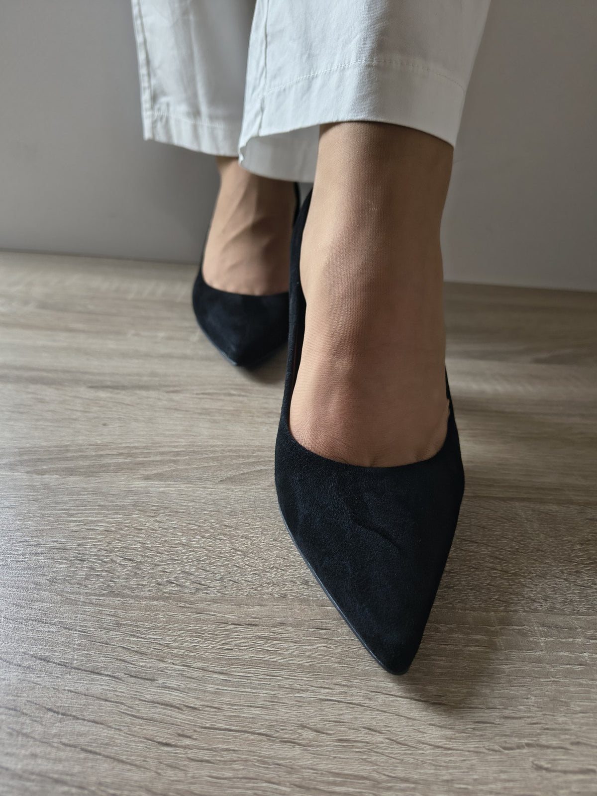 PANTOFI ELEGANȚI DAMĂ TAMARIS 22427-43 001 NEGRI VELUR