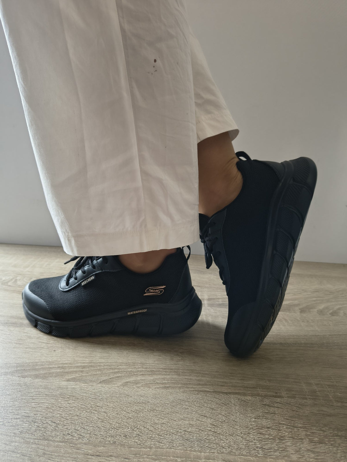 PANTOFI SPORT DAMĂ SKECHERS 117351 BBK NEGRI
