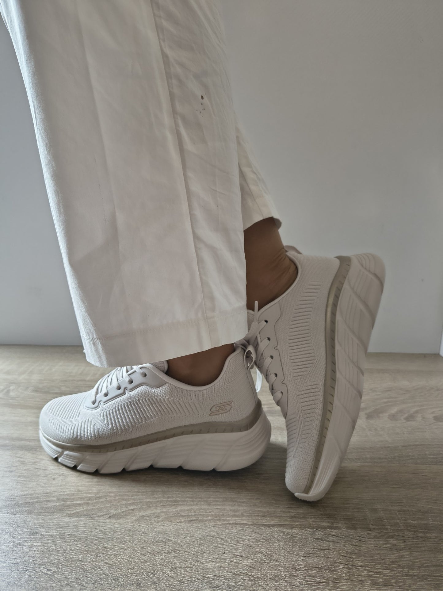 PANTOFI SPORT DAMĂ SKECHERS 117385 WTGD CREM