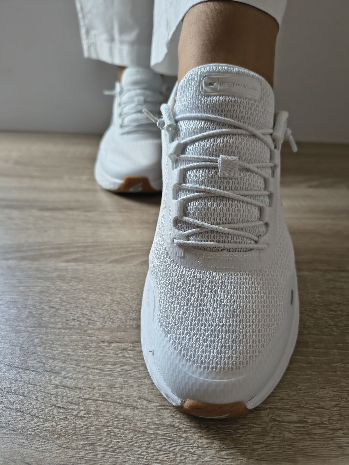 PANTOFI SPORT DAMĂ SKECHERS 126030 WSL ALBI