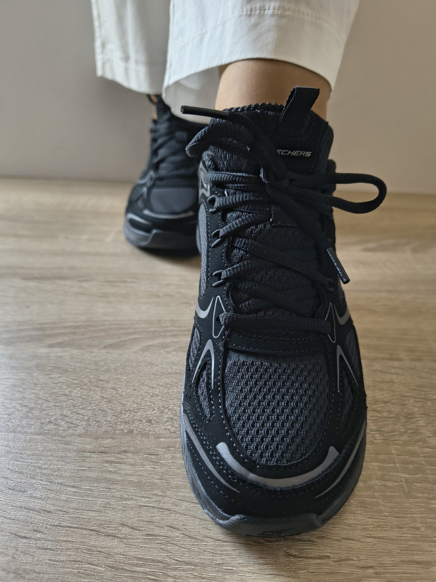 PANTOFI SPORT DAMĂ SKECHERS 150475 BBK NEGRI