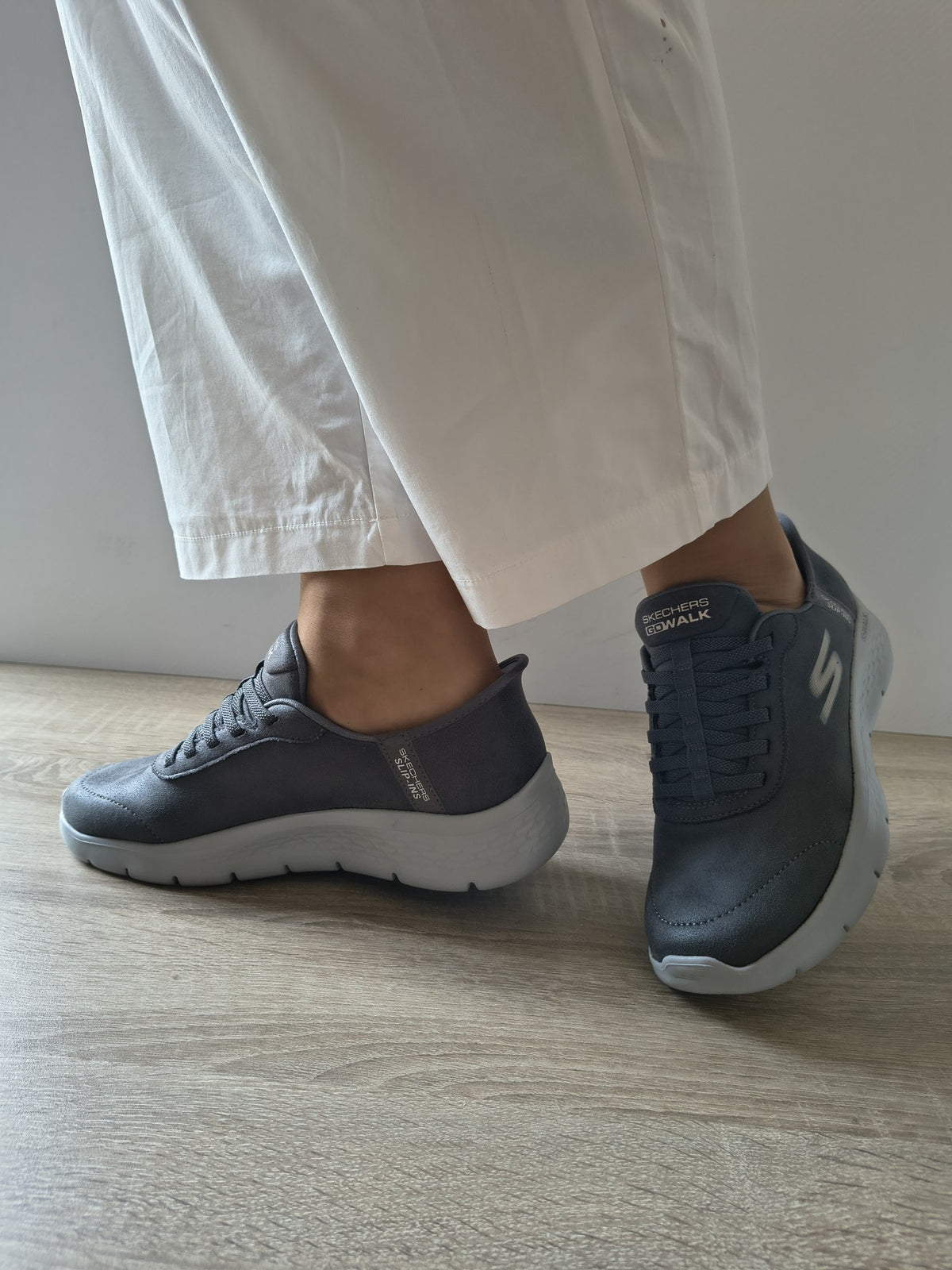 PANTOFI SPORT DAMĂ SKECHERS 124837 CHAR GRI
