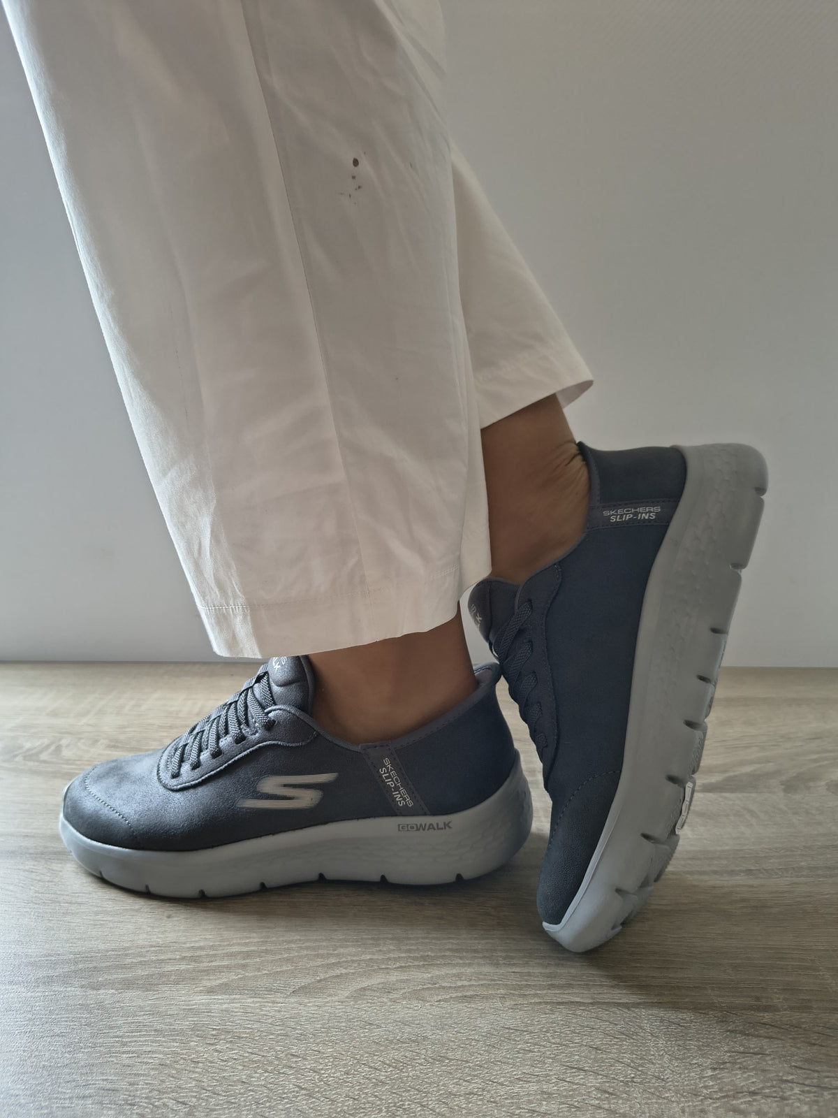 PANTOFI SPORT DAMĂ SKECHERS 124837 CHAR GRI