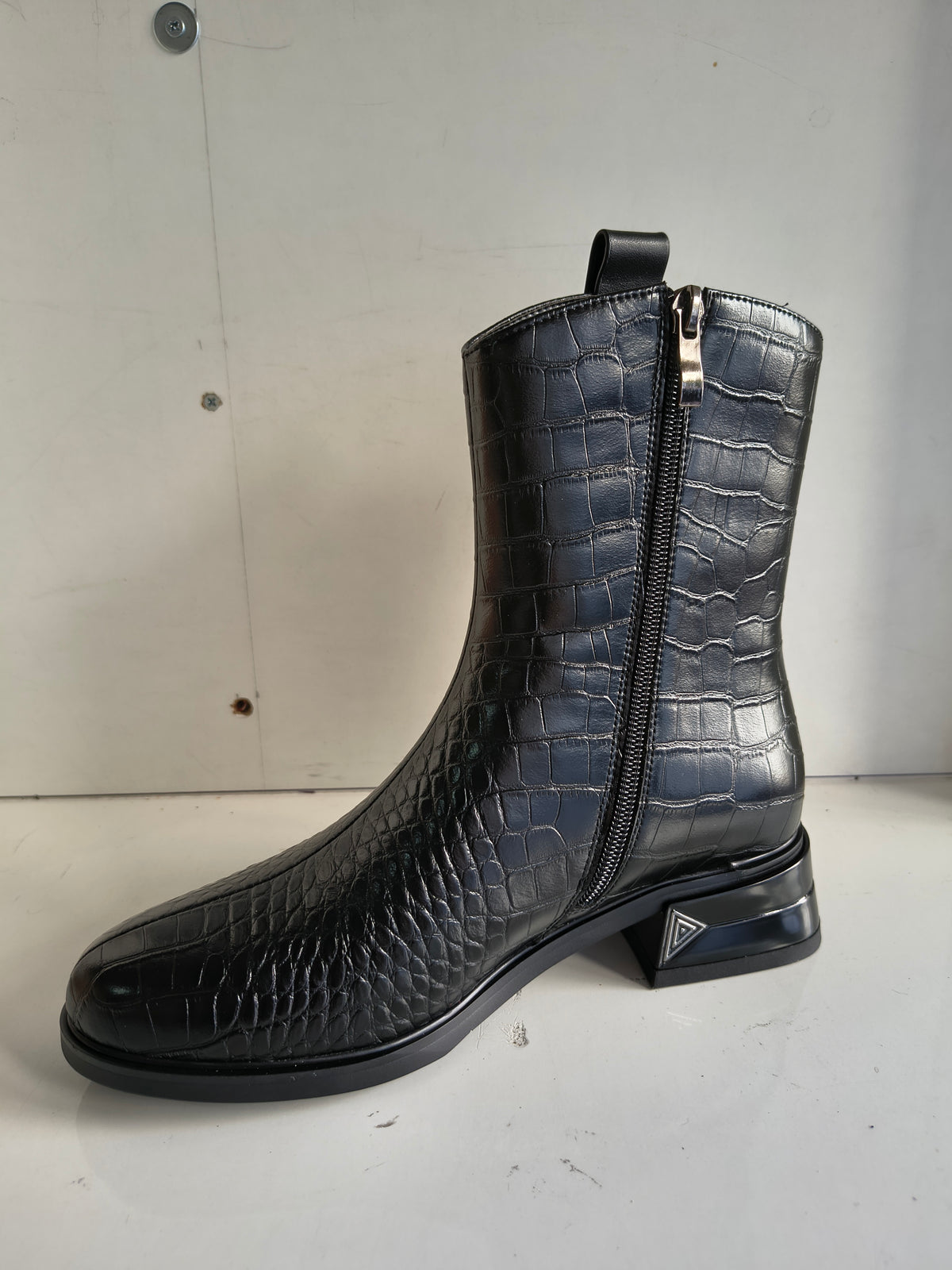 Ghete Elegante Damă Jose Simon K11391 Negru - foto 3