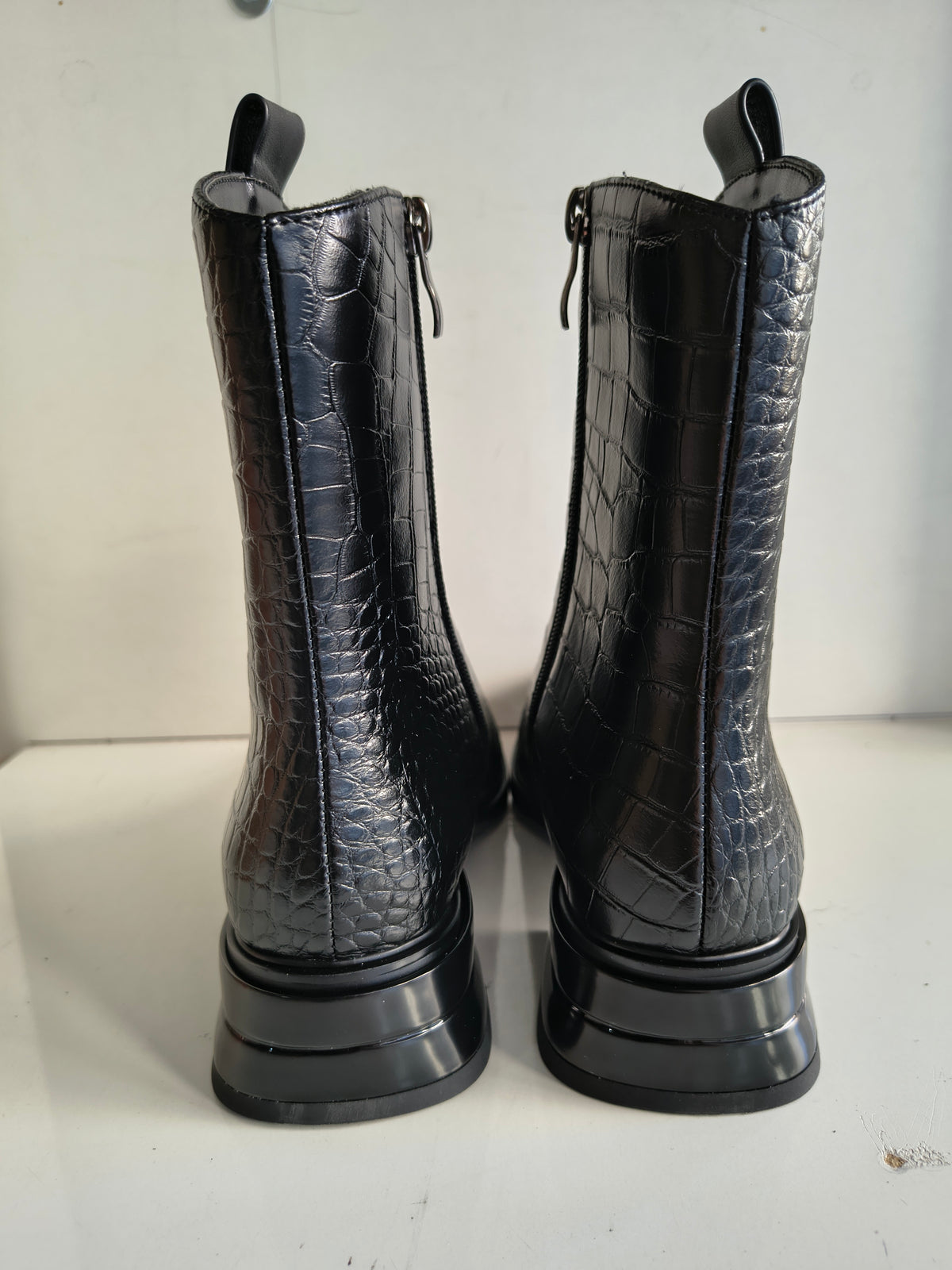 Ghete Elegante Damă Jose Simon K11391 Negru - foto 6