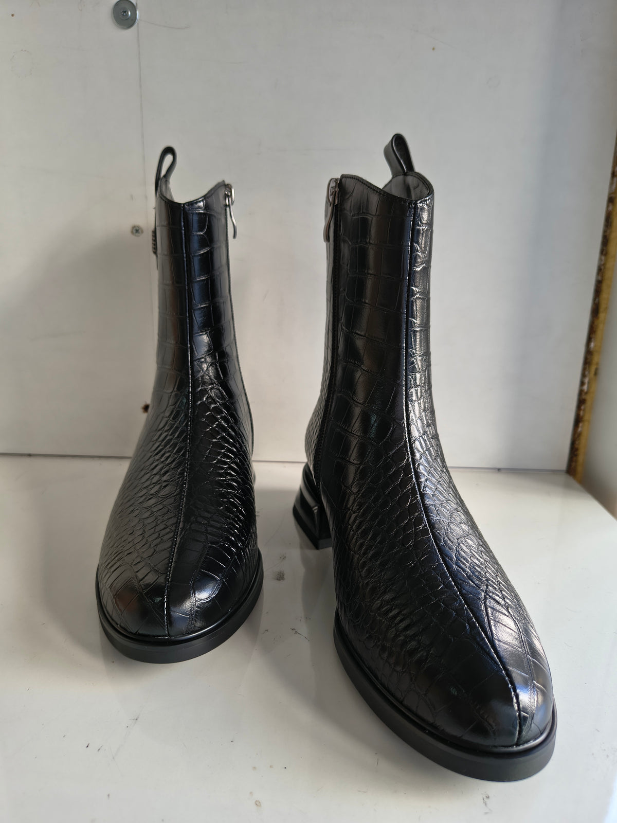 Ghete Elegante Damă Jose Simon K11391 Negru - foto 8