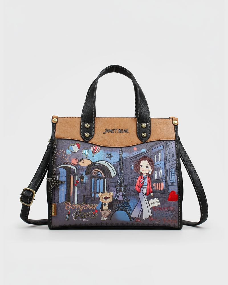 GEANTA DAMA HENNEY BEAR JANET J-001A PARIS DREAM