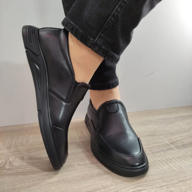 PANTOFI CASUAL ADOLESCENTI MELS 83093S NEGRI - imagine 5
