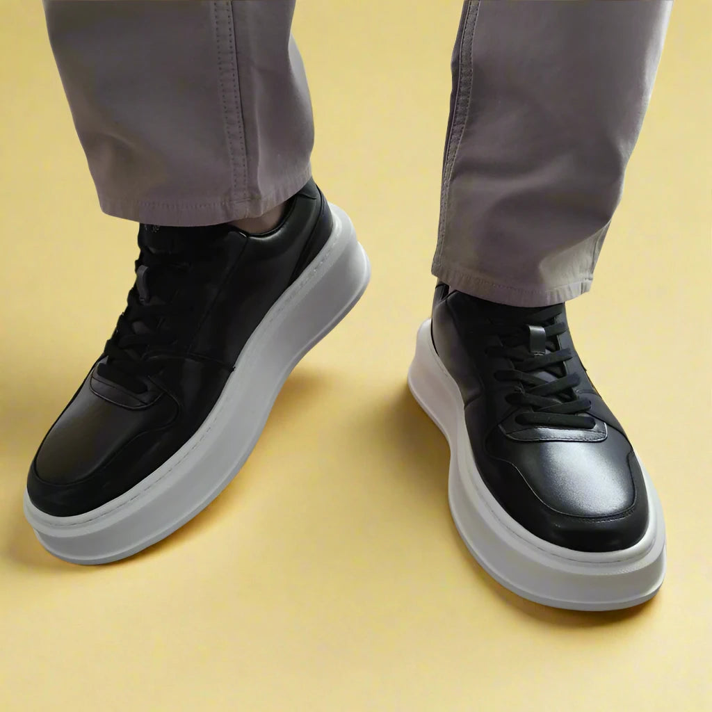 PANTOFI CASUAL BARBATI ADVANCER BY FRANCO GERARDO 3239 NEGRI - imagine 4