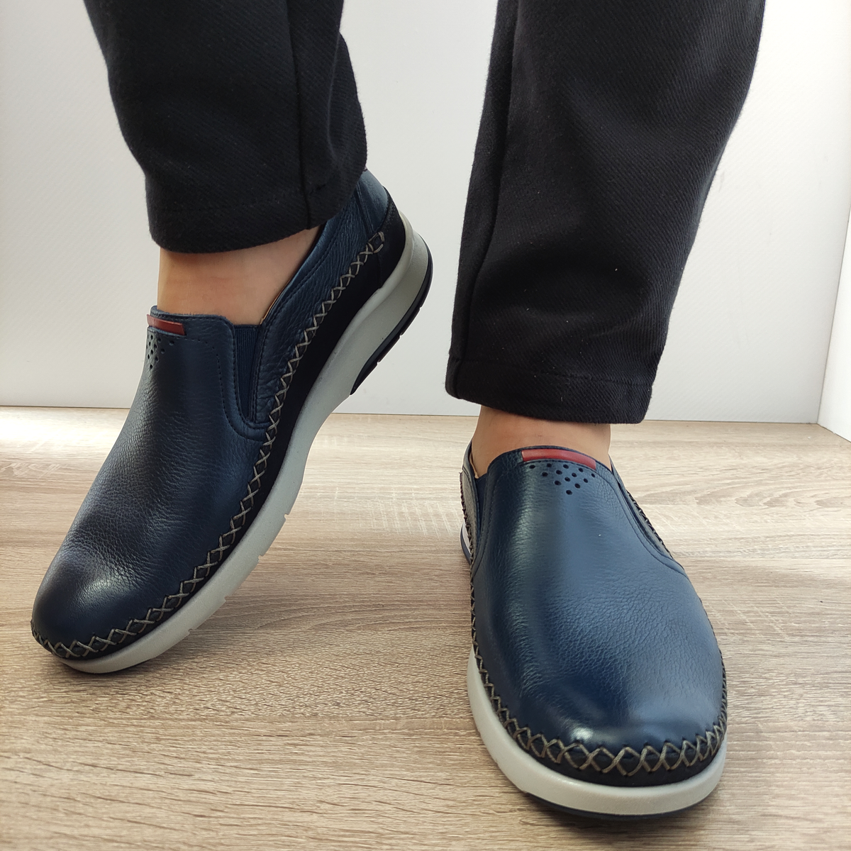 PANTOFI CASUAL BARBATI FLUCHOS 39421 BLEUMARIN - imagine 4