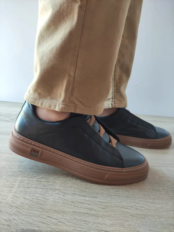PANTOFI CASUAL BARBATI FRANCO GERARDO 20867W NEGRI - imagine 4