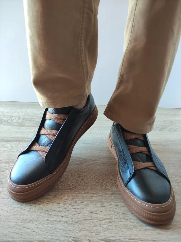 PANTOFI CASUAL BARBATI FRANCO GERARDO 20867W NEGRI - imagine 5