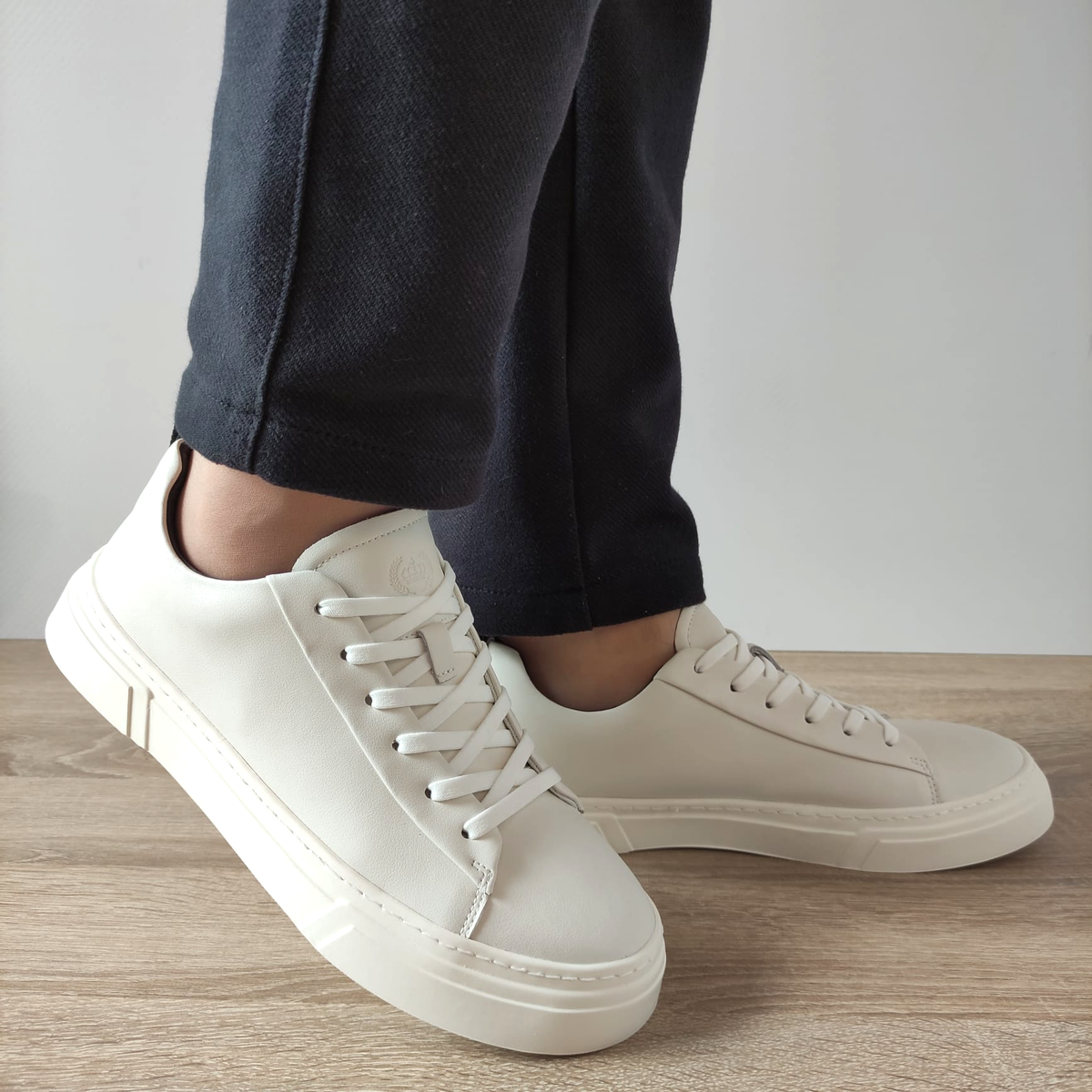 PANTOFI CASUAL BARBATI FRANCO GERARDO 3210 OFF WHITE - imagine 2