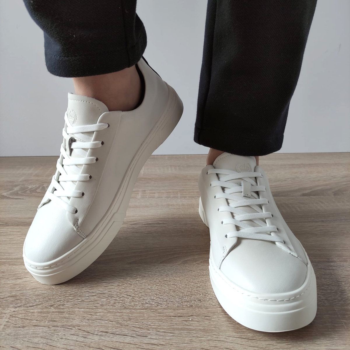 PANTOFI CASUAL BARBATI FRANCO GERARDO 3210 OFF WHITE - imagine 3