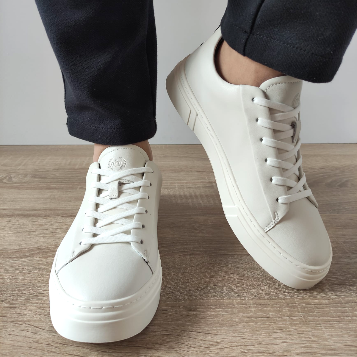 PANTOFI CASUAL BARBATI FRANCO GERARDO 3210 OFF WHITE - imagine 4