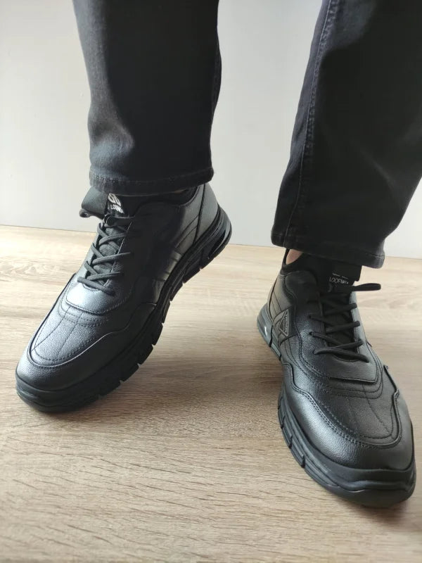 PANTOFI CASUAL BARBATI FRANCO GERARDO HJNH2202 NEGRI - imagine 3