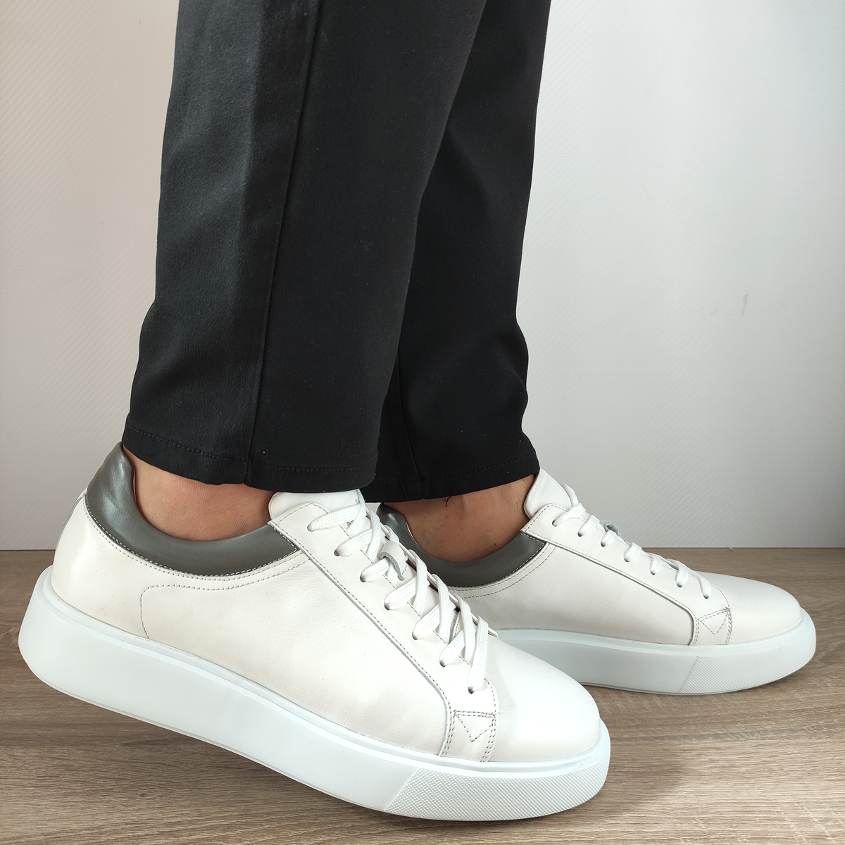 PANTOFI CASUAL BARBATI FRANCO GERARDO T231103 ALBI - imagine 2
