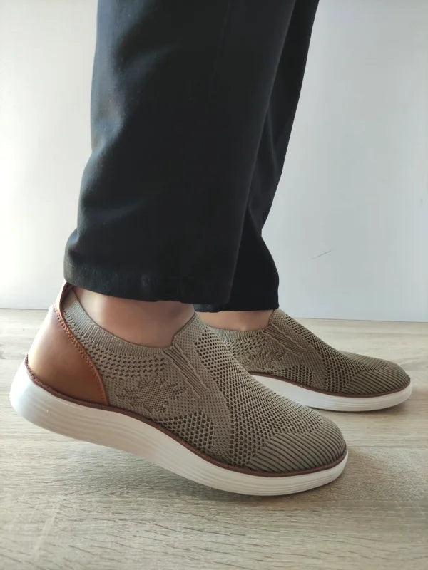 PANTOFI CASUAL BARBATI GIANNI Y190 BEJ - imagine 6