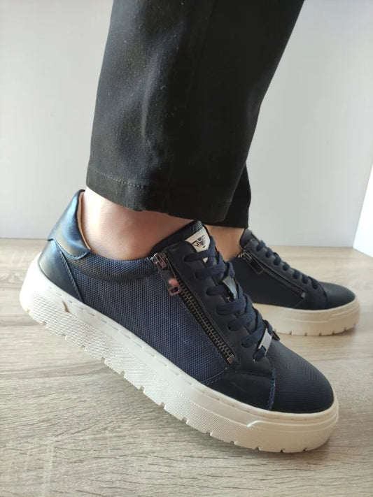 PANTOFI CASUAL BARBATI GIANNI Y195 BLEUMARIN