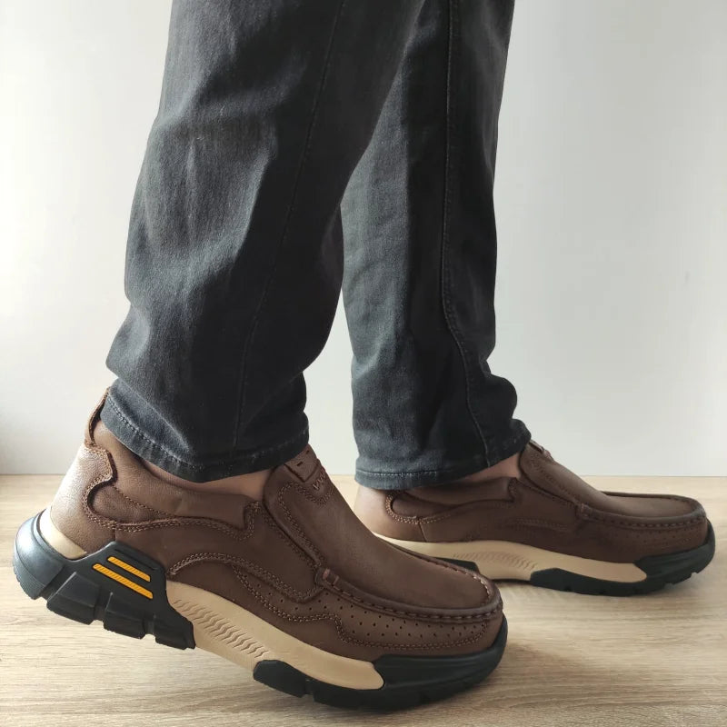 PANTOFI CASUAL BARBATI MELS 23556 MARO - imagine 2