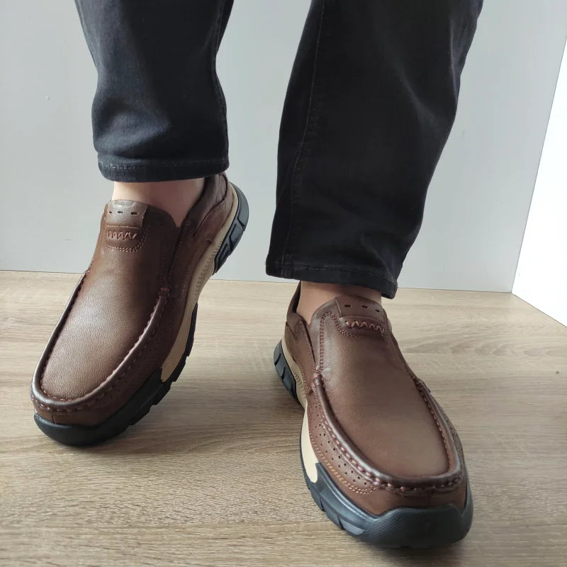 PANTOFI CASUAL BARBATI MELS 23556 MARO - imagine 3