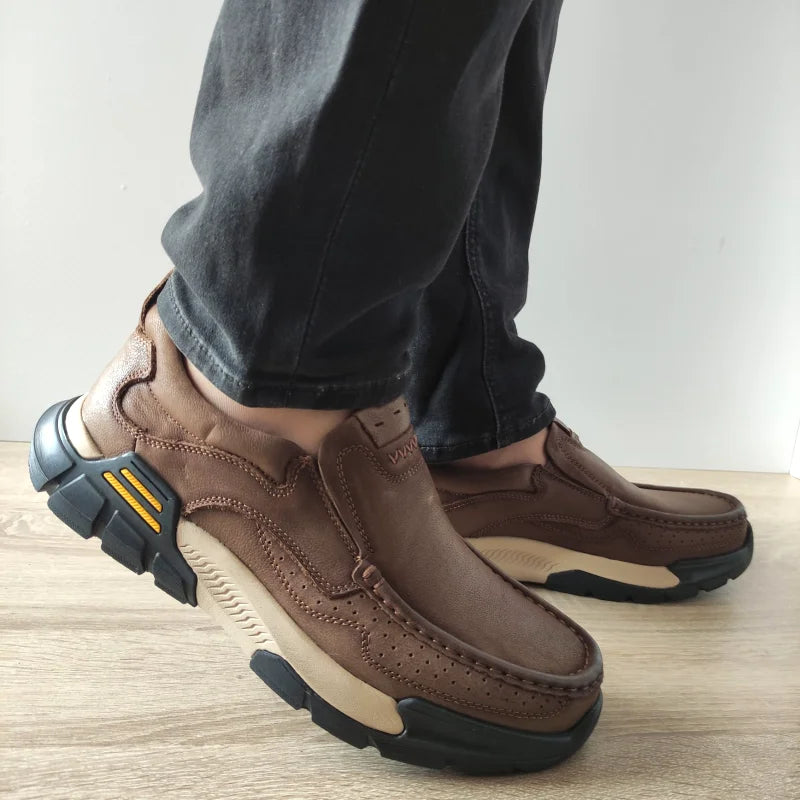 PANTOFI CASUAL BARBATI MELS 23556 MARO - imagine 4