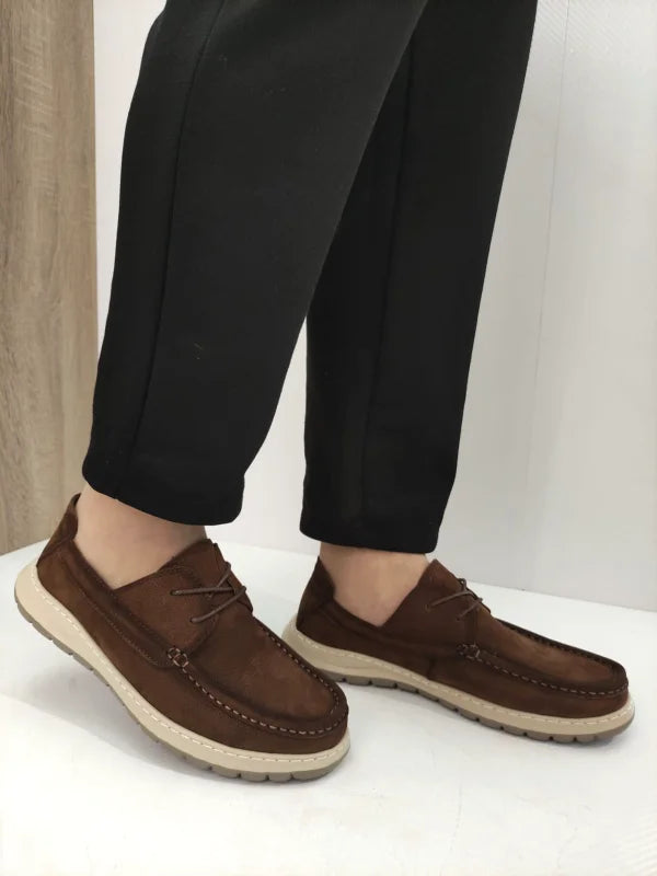PANTOFI CASUAL BARBATI MELS 2851 MARO - imagine 2
