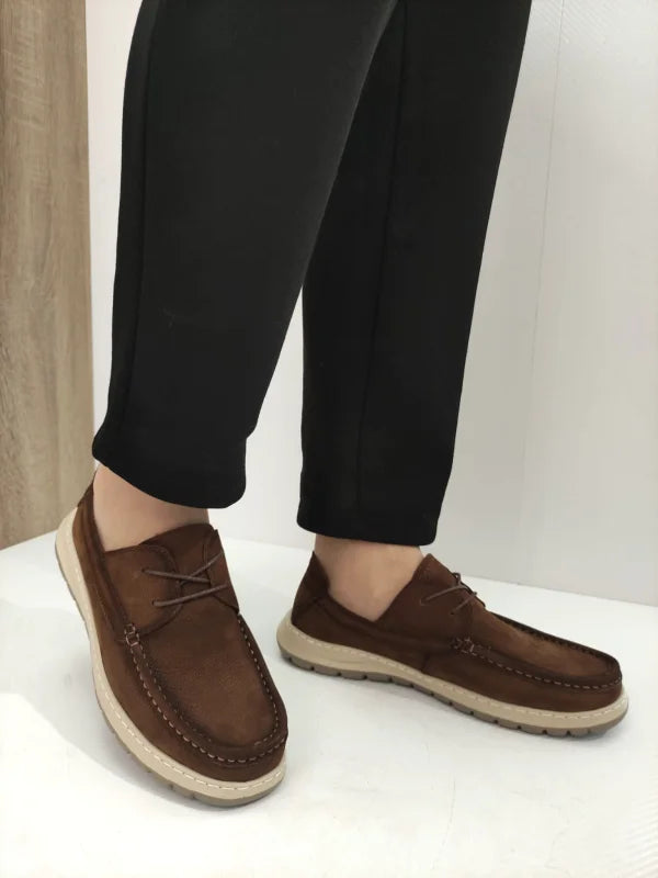 PANTOFI CASUAL BARBATI MELS 2851 MARO - imagine 4
