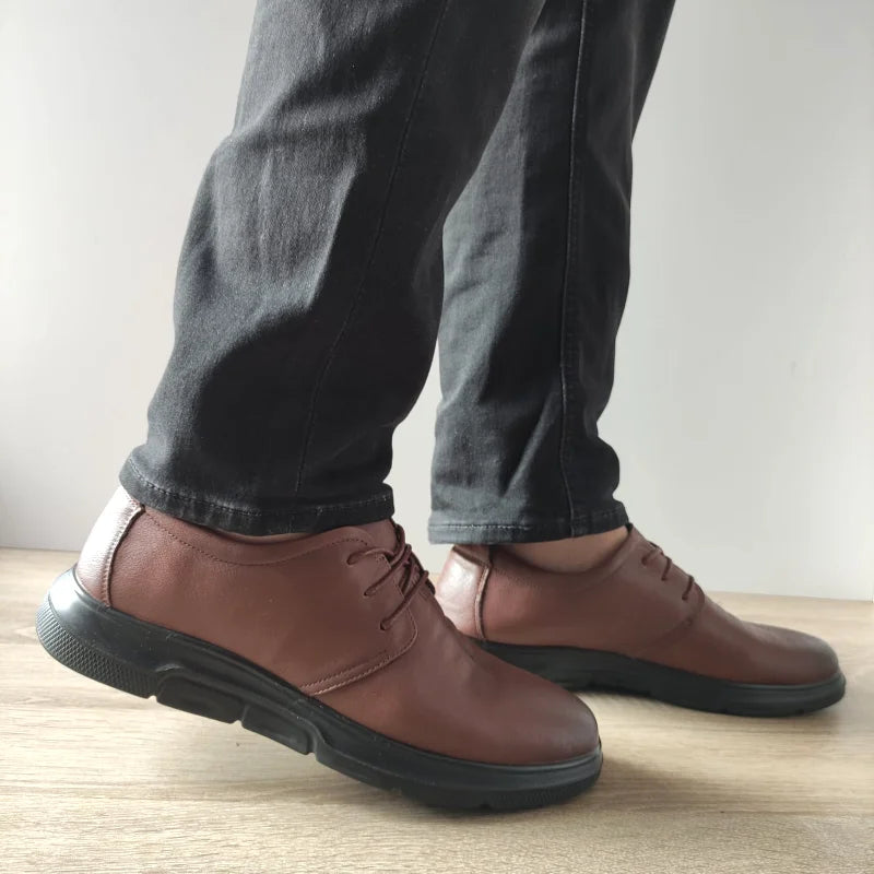 PANTOFI CASUAL BARBATI MELS 58362 MARO - imagine 2
