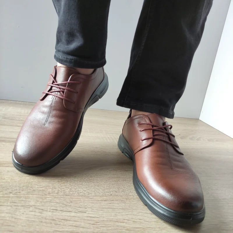 PANTOFI CASUAL BARBATI MELS 58362 MARO - imagine 4