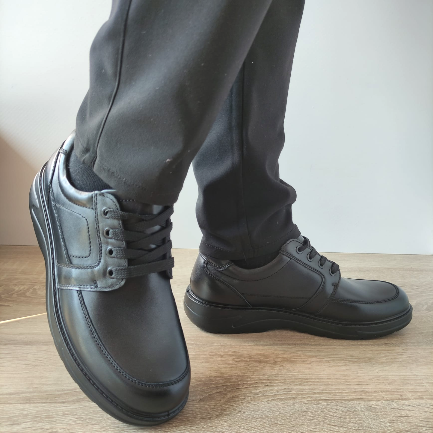 PANTOFI CASUAL BARBATI MELS 7D1903 NEGRI - imagine 3