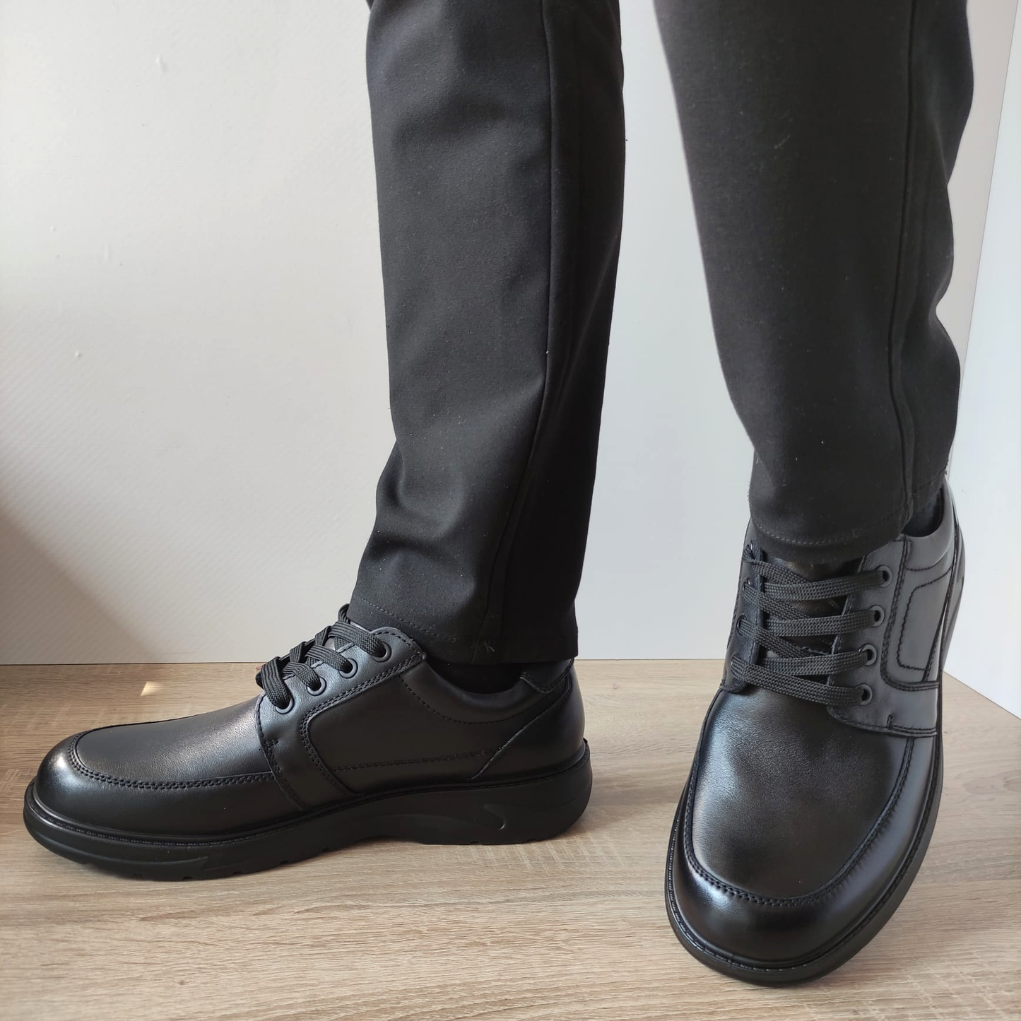 PANTOFI CASUAL BARBATI MELS 7D1903 NEGRI - imagine 2
