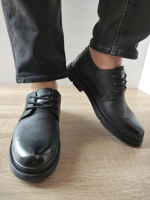PANTOFI CASUAL BARBATI MELS 806003 NEGRI - imagine 3