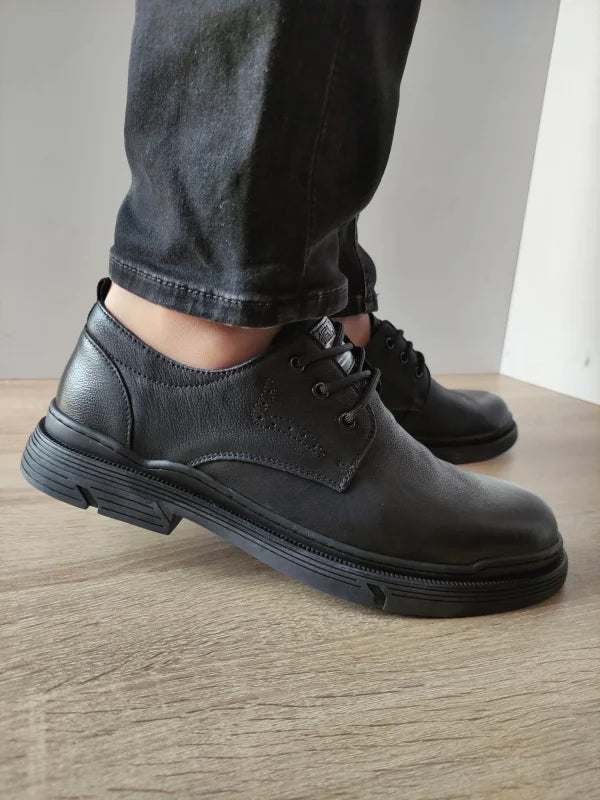 PANTOFI CASUAL BARBATI MELS 806003 NEGRI - imagine 5