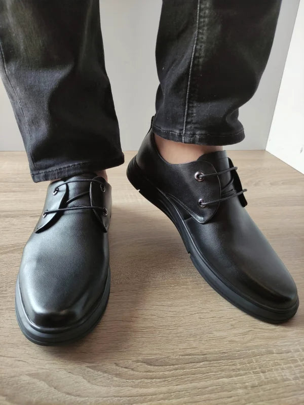 PANTOFI CASUAL BARBATI MELS 8105 NEGRI - imagine 3