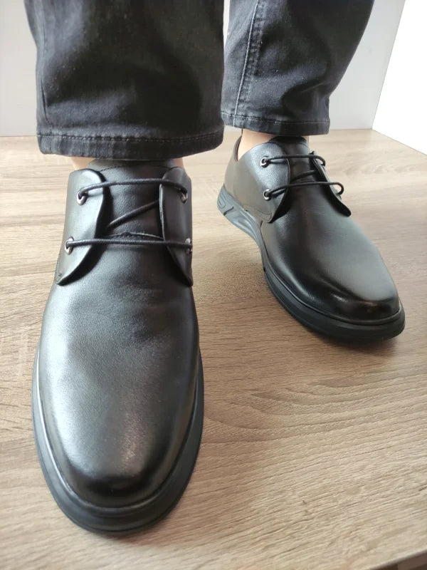PANTOFI CASUAL BARBATI MELS 8105 NEGRI - imagine 5