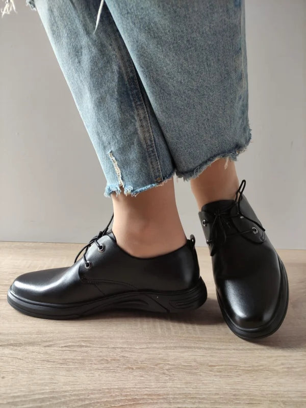 PANTOFI CASUAL BARBATI MELS 8105S NEGRI - imagine 2