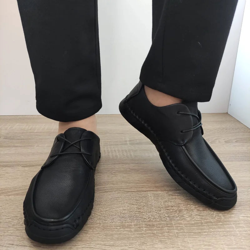 PANTOFI CASUAL BARBATI MELS 83053-1 NEGRI - imagine 3