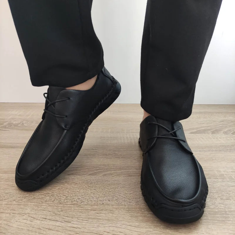 PANTOFI CASUAL BARBATI MELS 83053-1 NEGRI - imagine 4