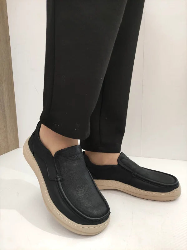 PANTOFI CASUAL BARBATI MELS 85158 NEGRI - imagine 4
