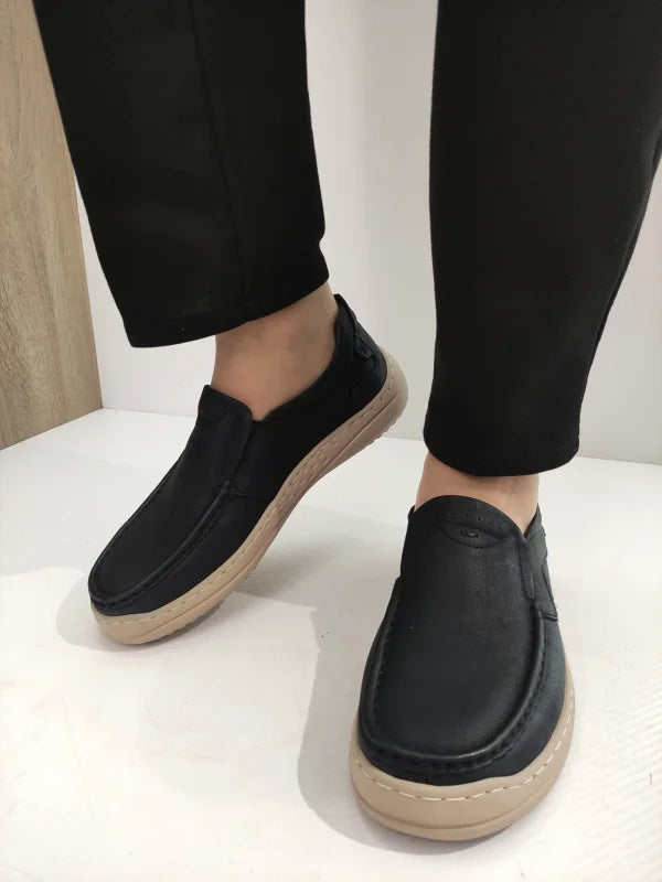 PANTOFI CASUAL BARBATI MELS 85158 NEGRI - imagine 5