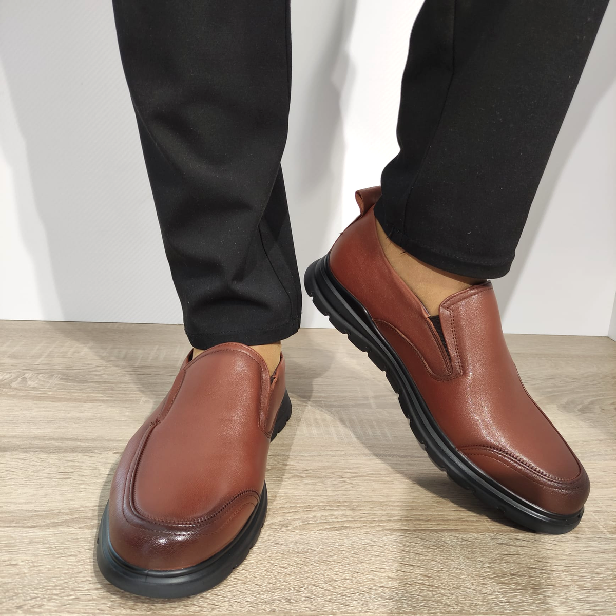 PANTOFI CASUAL BARBATI MELS 89211 NEGRI - imagine 8