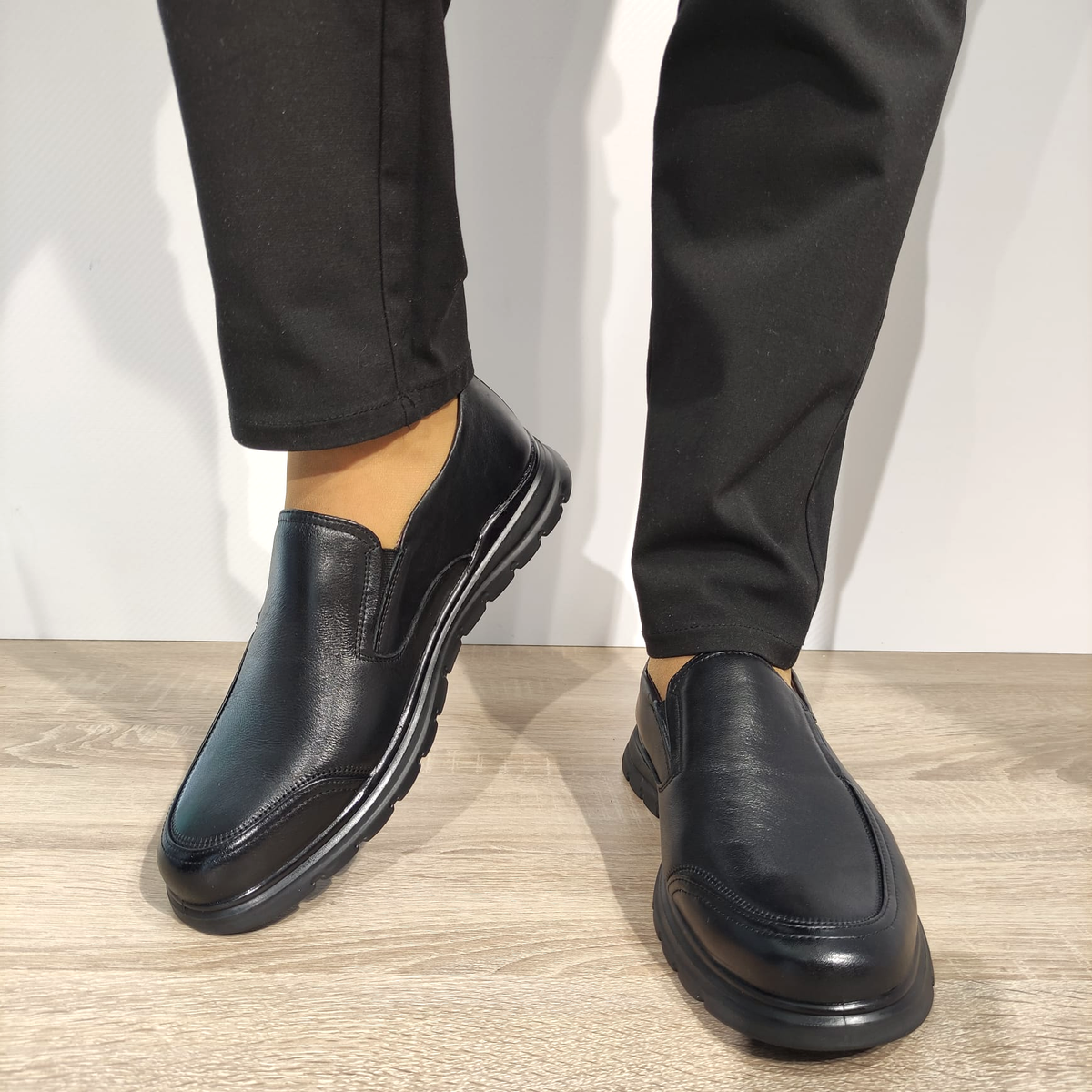 PANTOFI CASUAL BARBATI MELS 89211 NEGRI - imagine 3