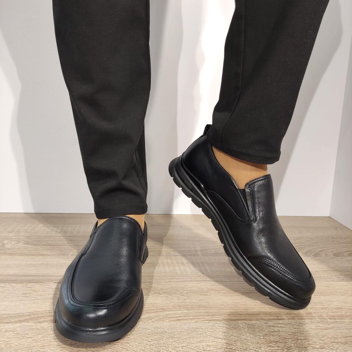 PANTOFI CASUAL BARBATI MELS 89211 NEGRI - imagine 4